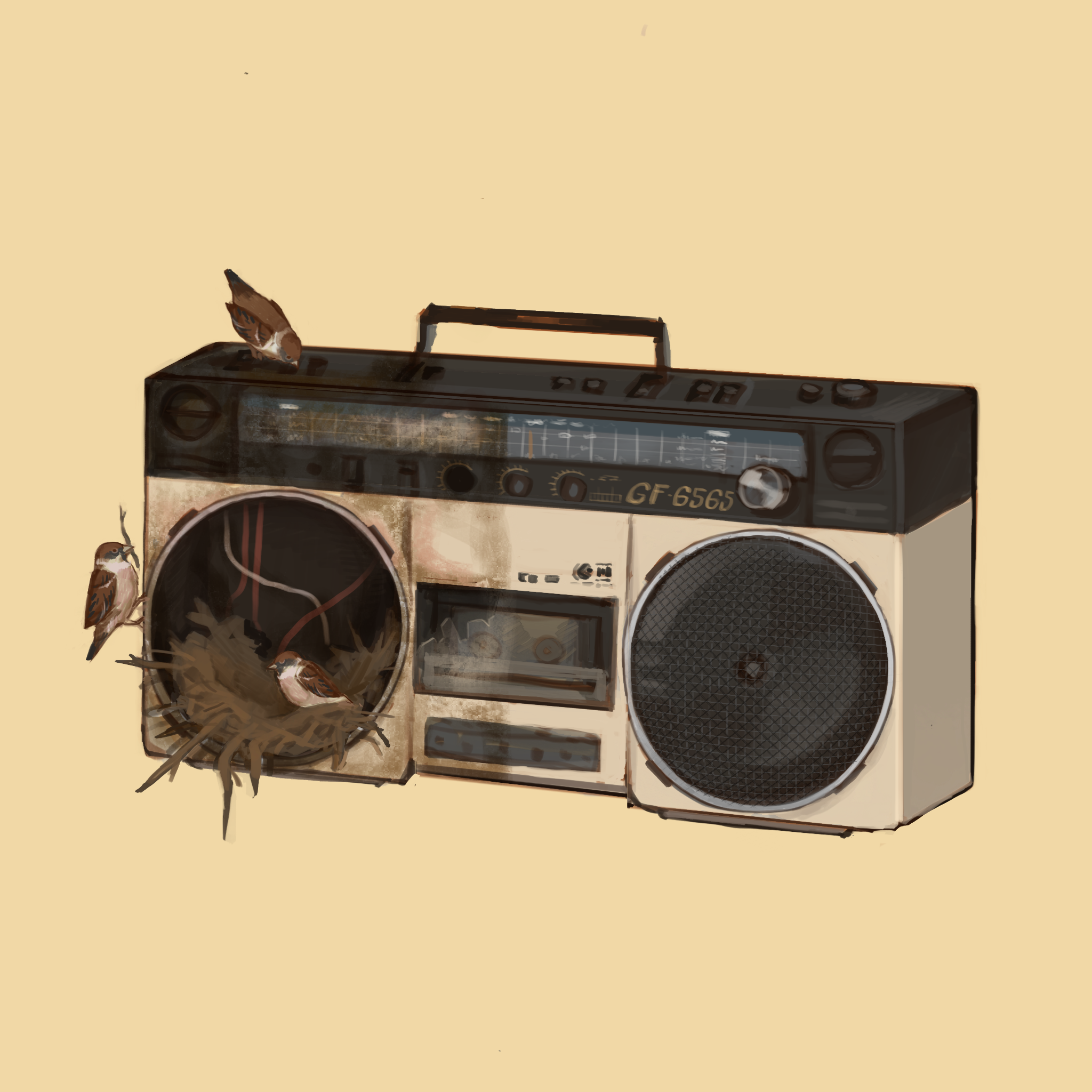 Abstract i (2024) / Procreate